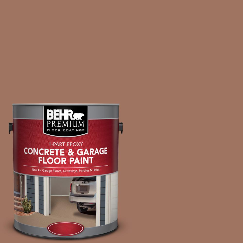 Behr Premium 1 Gal Pfc 14 Iron Ore Part Epoxy Concrete And Pfc 14 Iron Ore 1 Part Epoxy Concrete