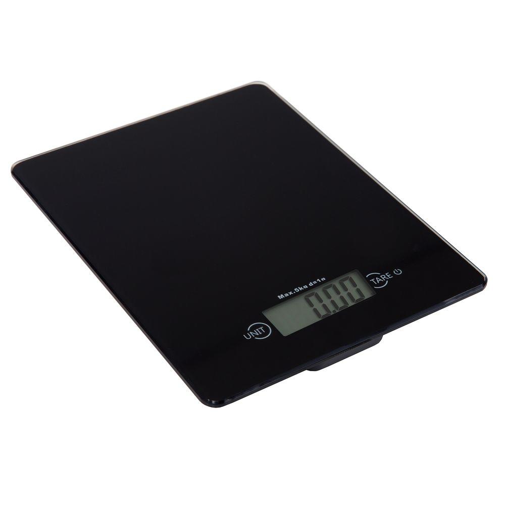 Trademark Digital Kitchen Food Scale In Black M031002 The Home Depot