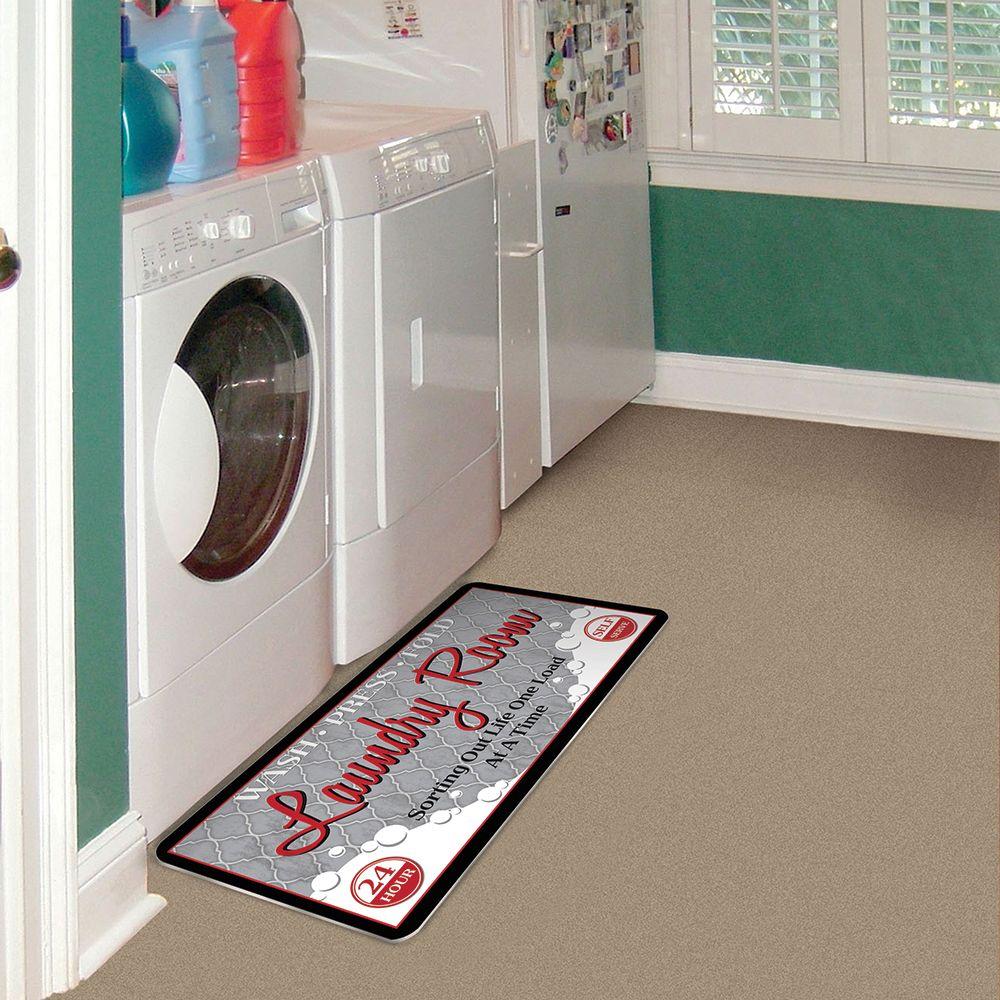 Trafficmaster 20 In X 42 In Laundry Room Foam Mat 60122074720x42