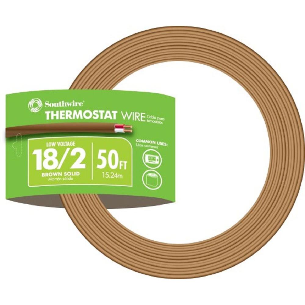 Thermostat Wires - Wire - The Home Depot | Hvac Thermostat Wiring Gauge | | The Home Depot