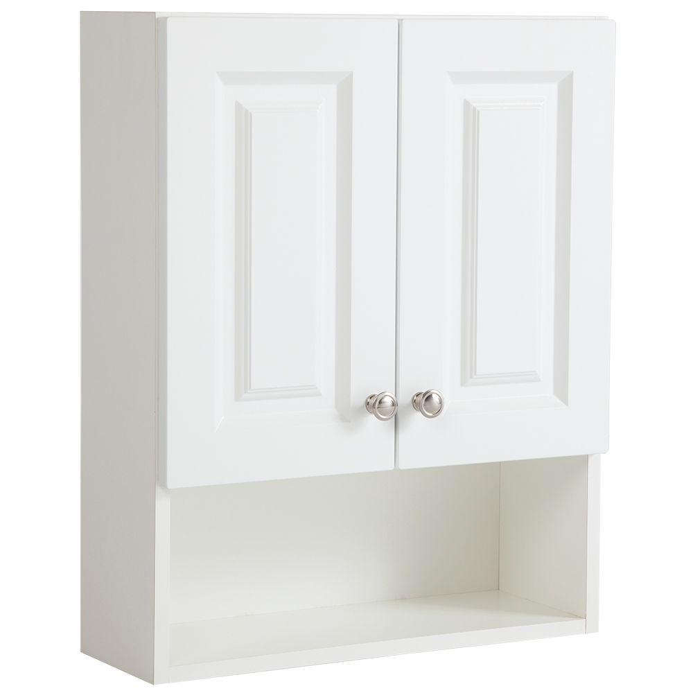 Glacier Bay Del Mar 201/2 in. W x 253/5 in. H x 71/2 in. D Over the