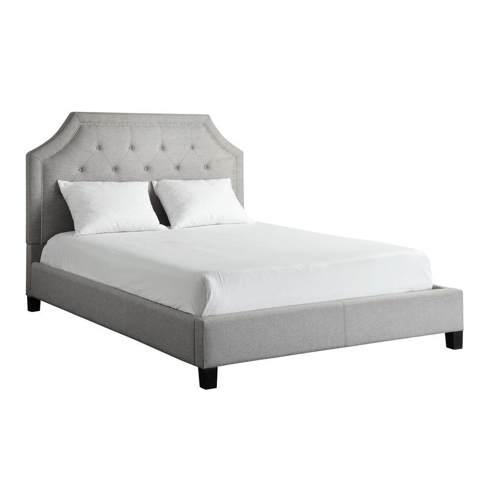 Homesullivan Monarch Grey Full Upholstered Bed 40e388b012wbed The