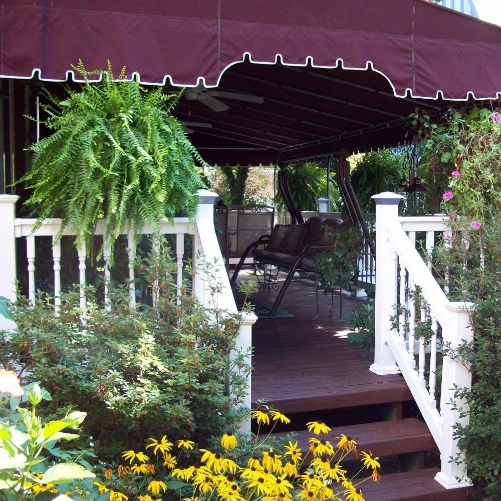 Weatherables Delray 36 in Vinyl White Colonial Stair Railing Kit x 72 in