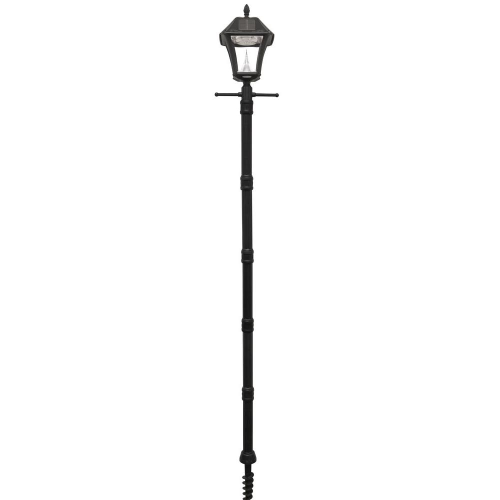 Backyard lamp post