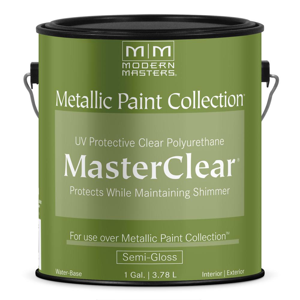 Modern Masters MasterClear 1 gal. Semi-Gloss Clear Water-Based Interior ...