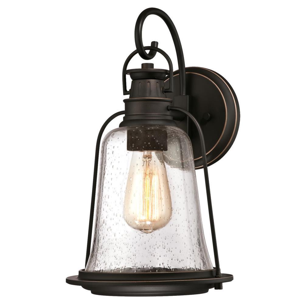 Westinghouse Brynn 1Light Oil Rubbed Bronze with Highlights Outdoor