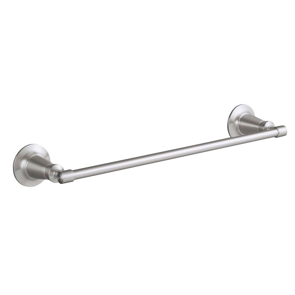 KOHLER Archer 18 in. Towel Bar in Vibrant Brushed Nickel-K-11050-BN