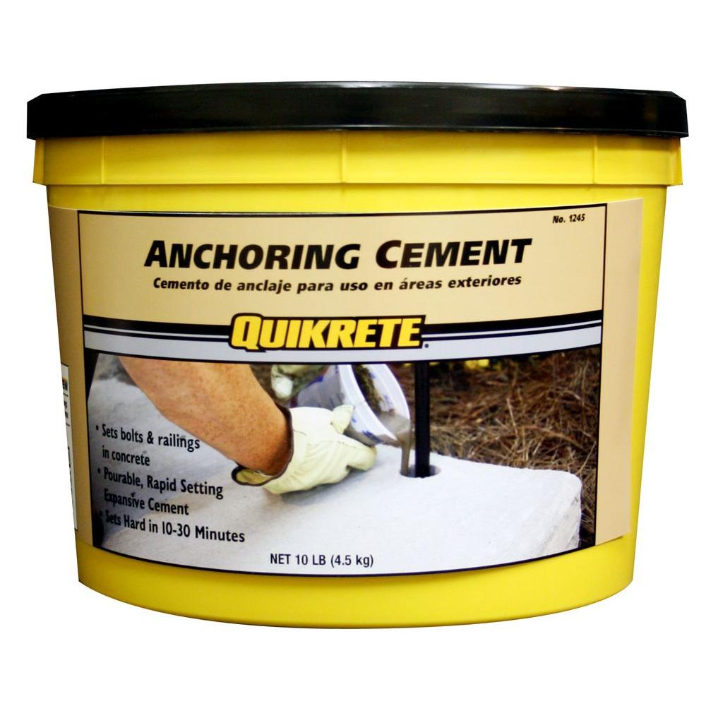 Quikrete 10 lb. Anchoring Cement-124511 - The Home Depot