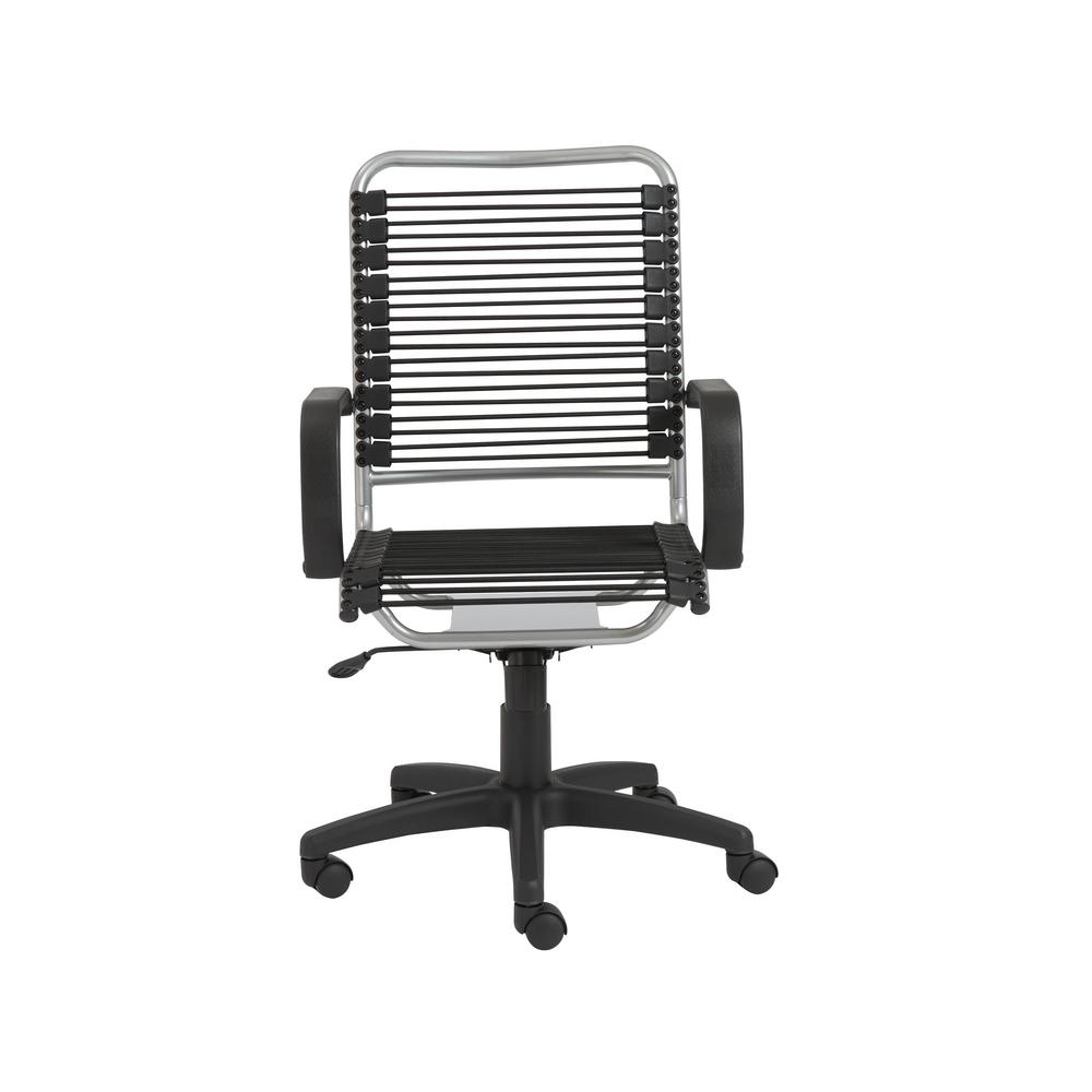 Eurostyle Bradley Black Bungie Office Chair 02549 The Home Depot