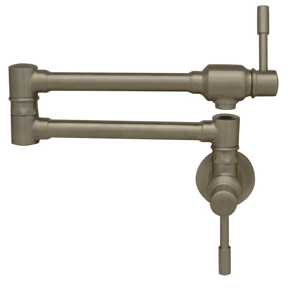 Whitehaus Collection Waterhaus Wall Mount Pot Filler with Lever Handle