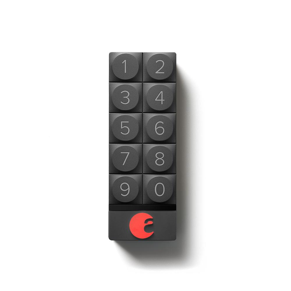 august smart keypad dark gray