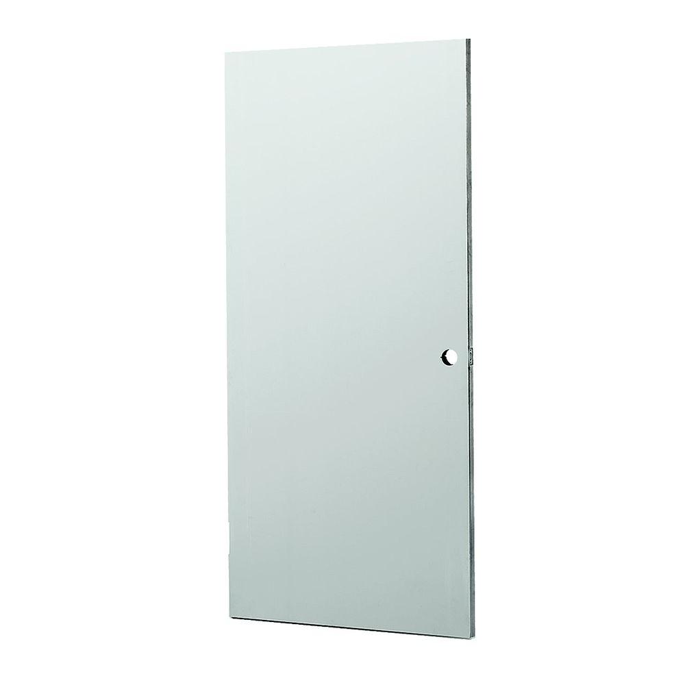 30 In X 80 In Gray Fire Primed Steel Commercial Door Slab