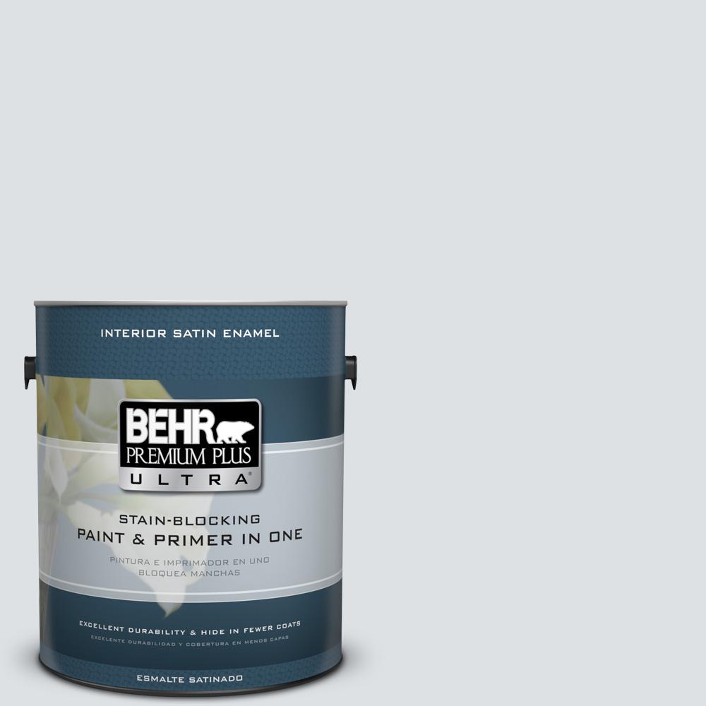 BEHR Premium Plus Ultra 1 gal. MQ327 Etched Glass Satin Enamel