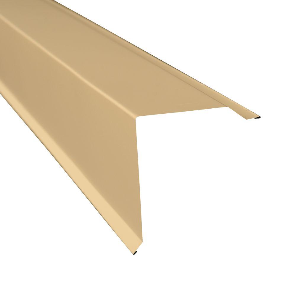 Metal Sales Gable Trim in White4206030 The Home Depot