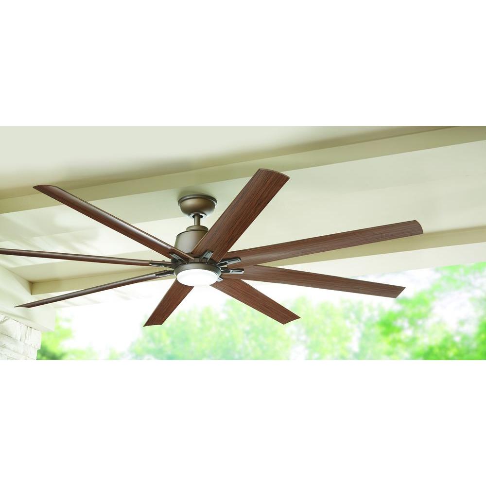 Kensgrove 72 In Led Indoor Outdoor Espresso Bronze Ceiling Fan