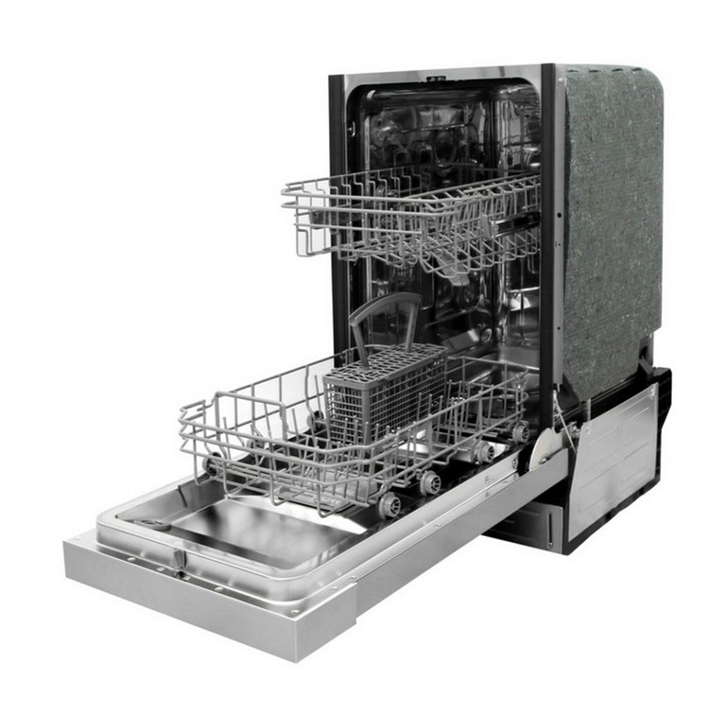 18 inch dishwasher with heated dry