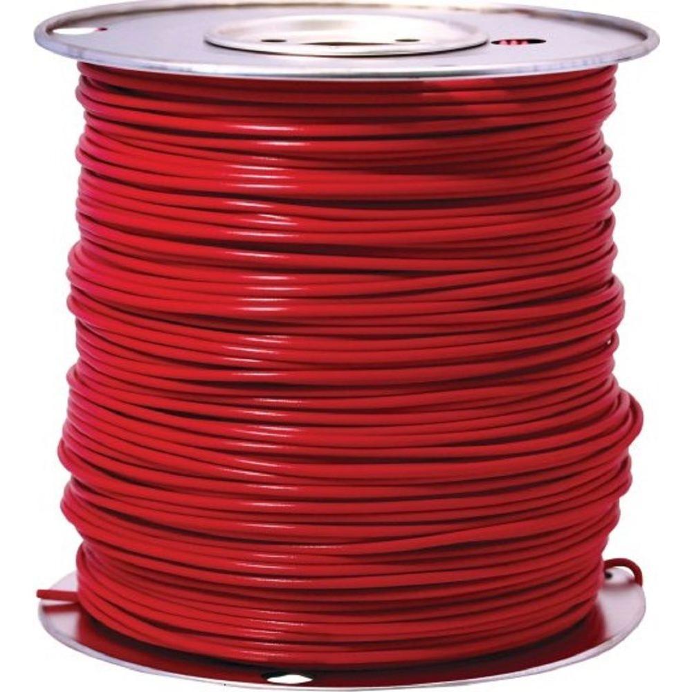 Southwire 1000 ft. 14 Red Stranded CU GPT Primary Auto Wire-55669124
