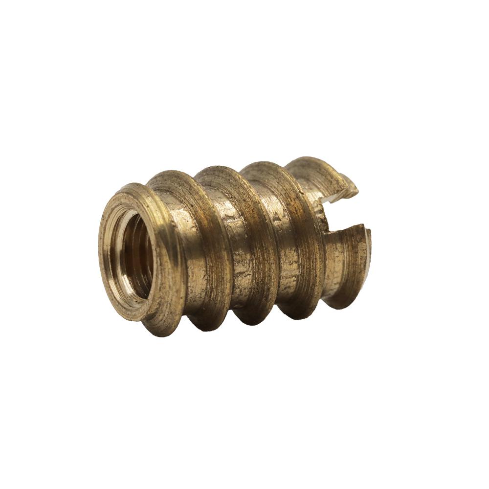 Everbilt 1032 tpi Solid Brass Wood Insert Nut (2Pack)818788 The