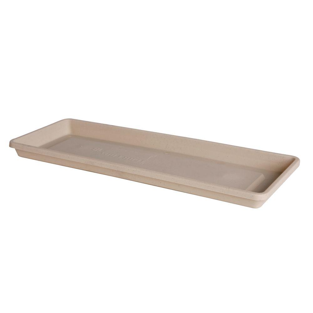 Fiskars 24 In Resin Window Box Tray Pepperstone 53624 The Home Fiskars 24 In Resin Window Box Tray Pepperstone