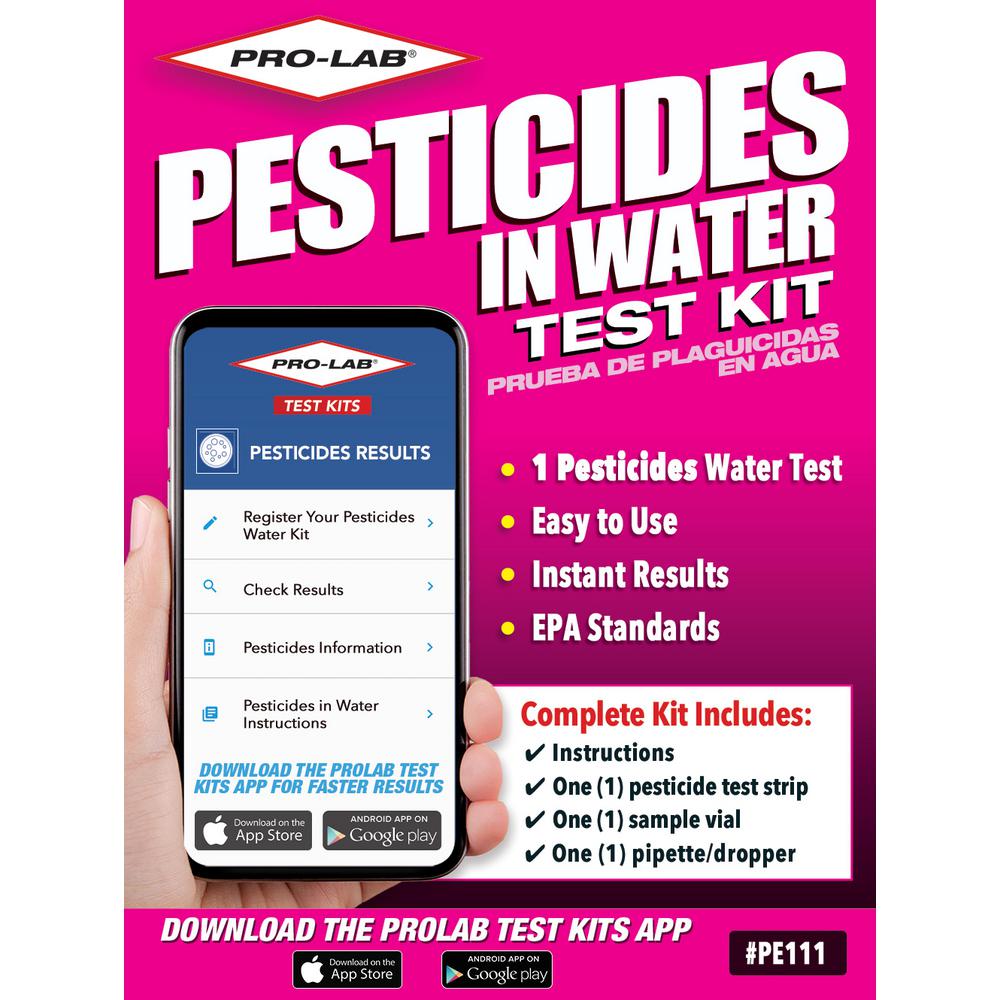 PROLAB Pesticides in Water Test KitPE111 The Home Depot