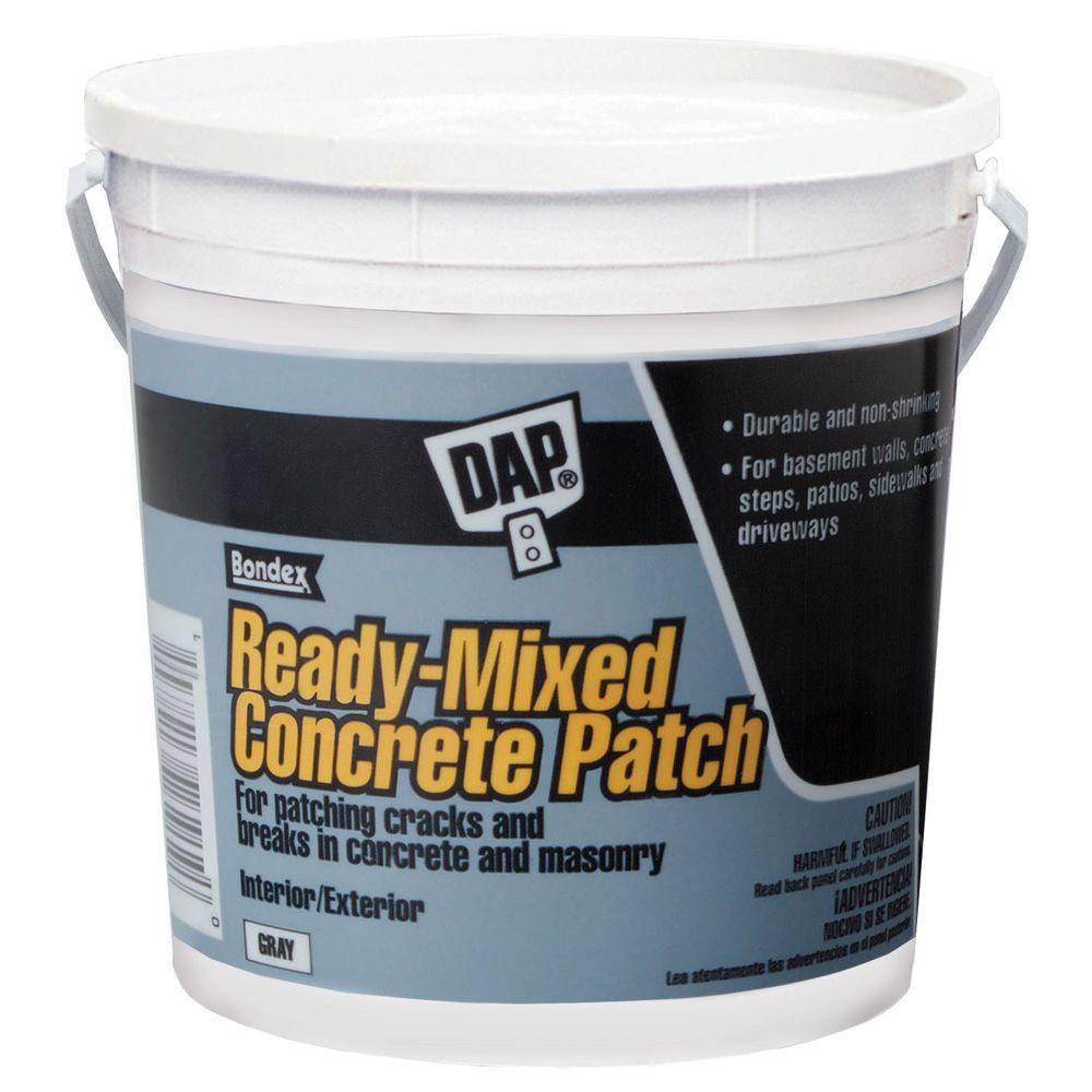 DAP 1-gal. Gray Ready-Mixed Concrete Patch-31090 - The Home Depot