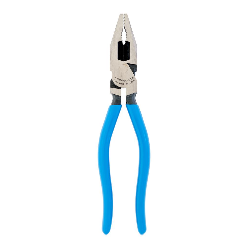 Channellock 7 in. E SERIES High Leverage Linemens Plier with XLT