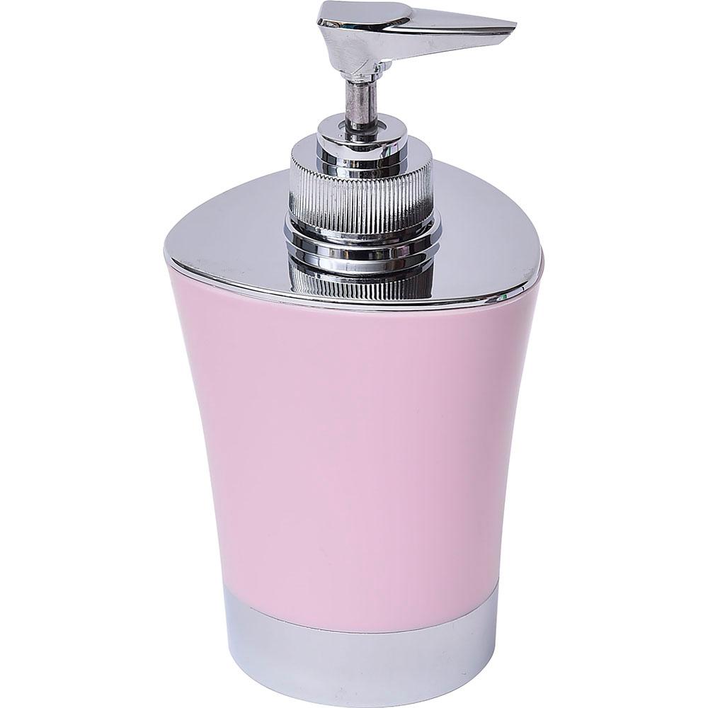 pink soap dispenser