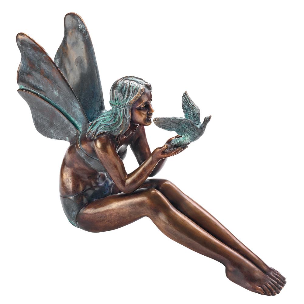 butterfly fairy statue