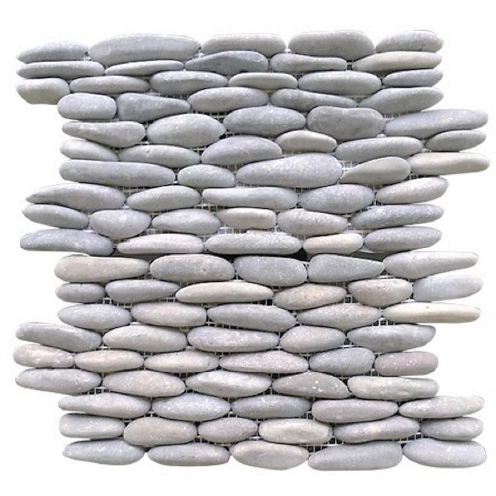 Rain Forest Light Grey Stacked 12 In X 0 75 Natural Rain Forest Light Grey Stacked 12 In X