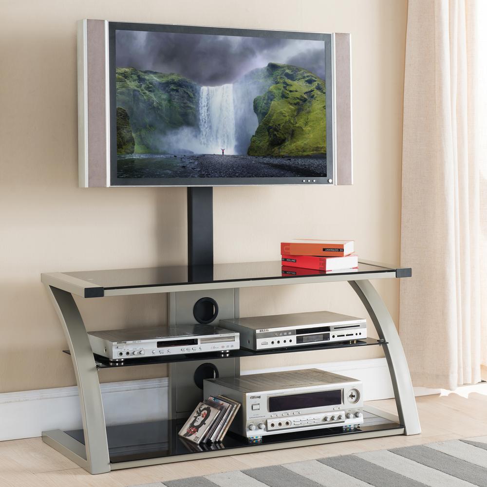 Home Source International Home Source Noah Plasma TV Stand with Mount