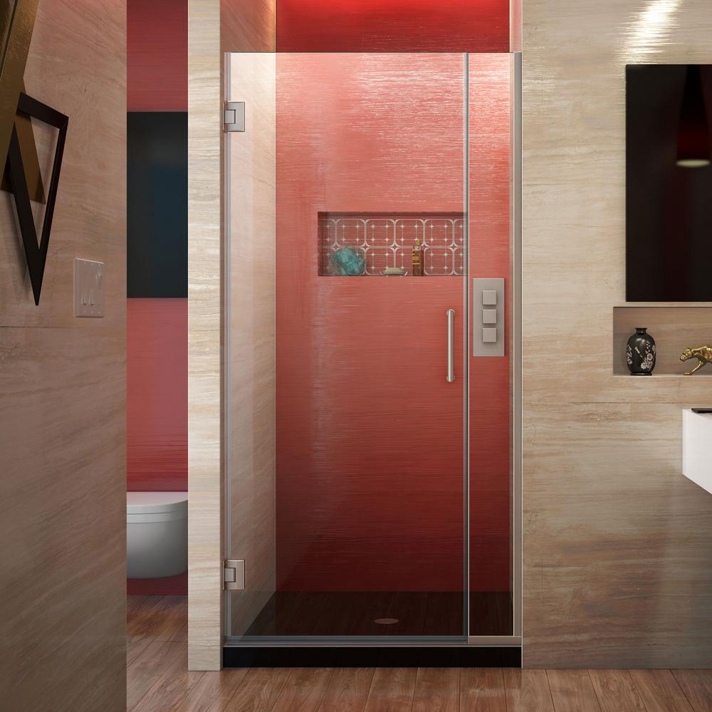 Dreamline Unidoor Plus 33 5 To 34 In X 72 Frameless Hinged Dreamline Unidoor Plus 33 5 To 34 In X 72 Frameless Hinged Shower Door