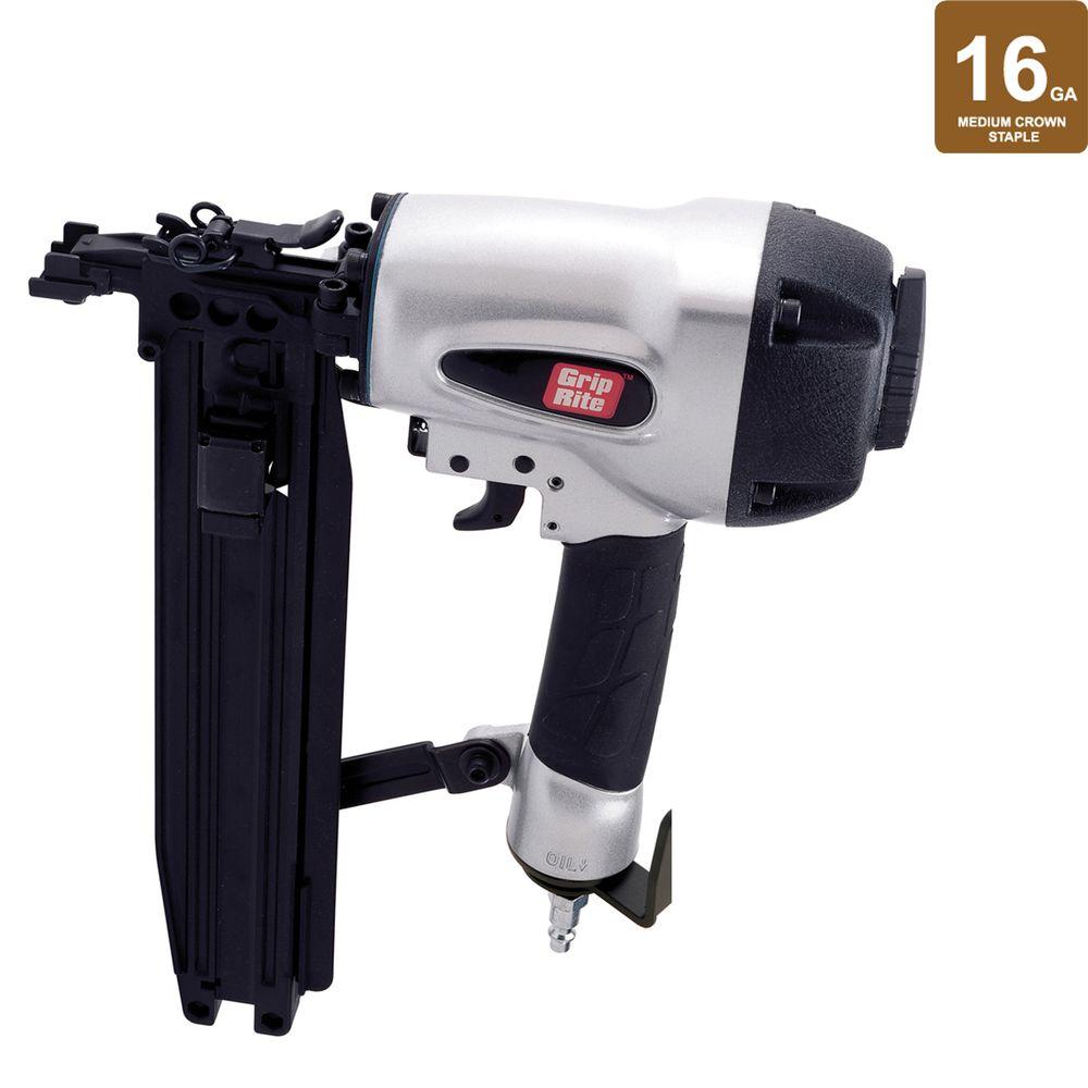 Grip-Rite 2 inch x 16-Gauge Medium Crown Stapler by Grip-Rite