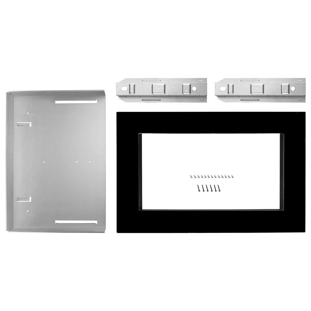 Whirlpool 27 in. Microwave Trim Kit in Black-MK2227AB - The Home Depot
