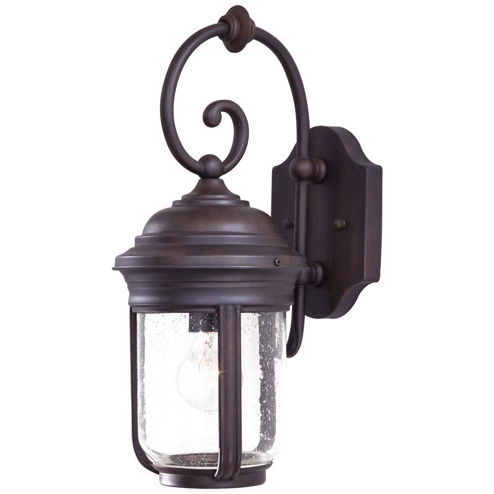 Volume Lighting 1-Light Vintage Bronze Outdoor Wall Mount-V8463-72 ...