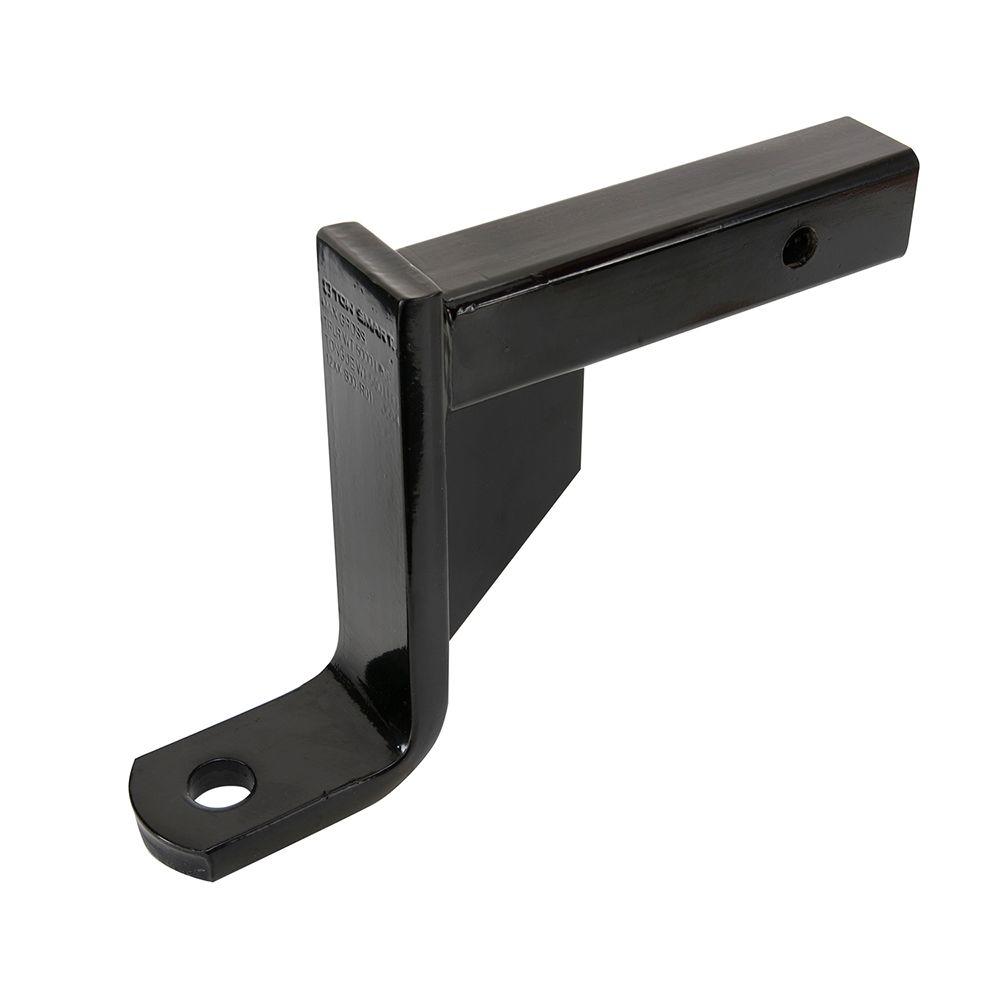2 and 2-5//16-Inch Hitch Balls Capacity 14,000 lbs CURT 45926 Adjustable Trailer Mount for 2-Inch Receiver 10-1//8-Inch Drop