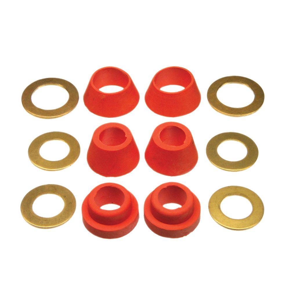 DANCO Assorted Cone Washers-88539 - The Home Depot