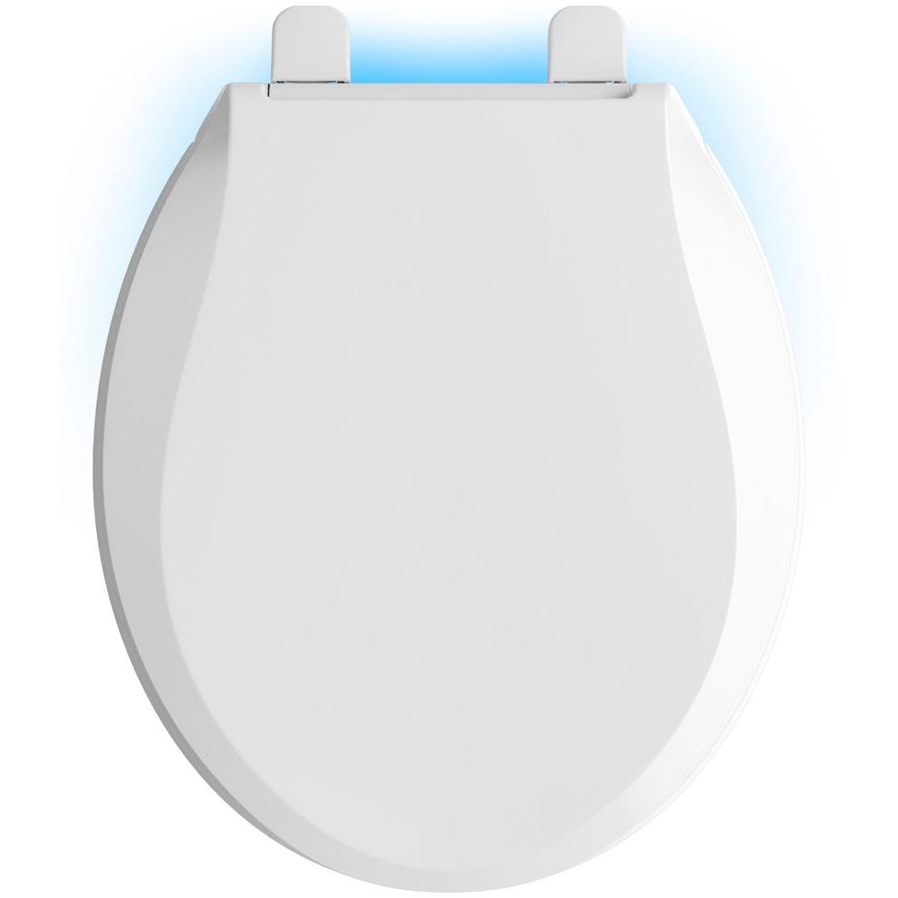 Home & Garden Kohler Black Round Closed Front Bathroom Toilet Seat