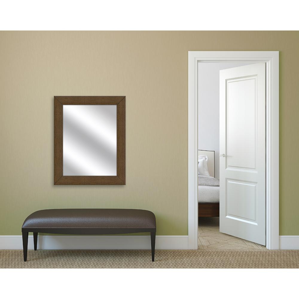 Ptm Images 31 5 In X 25 Natural Brown Framed Mirror