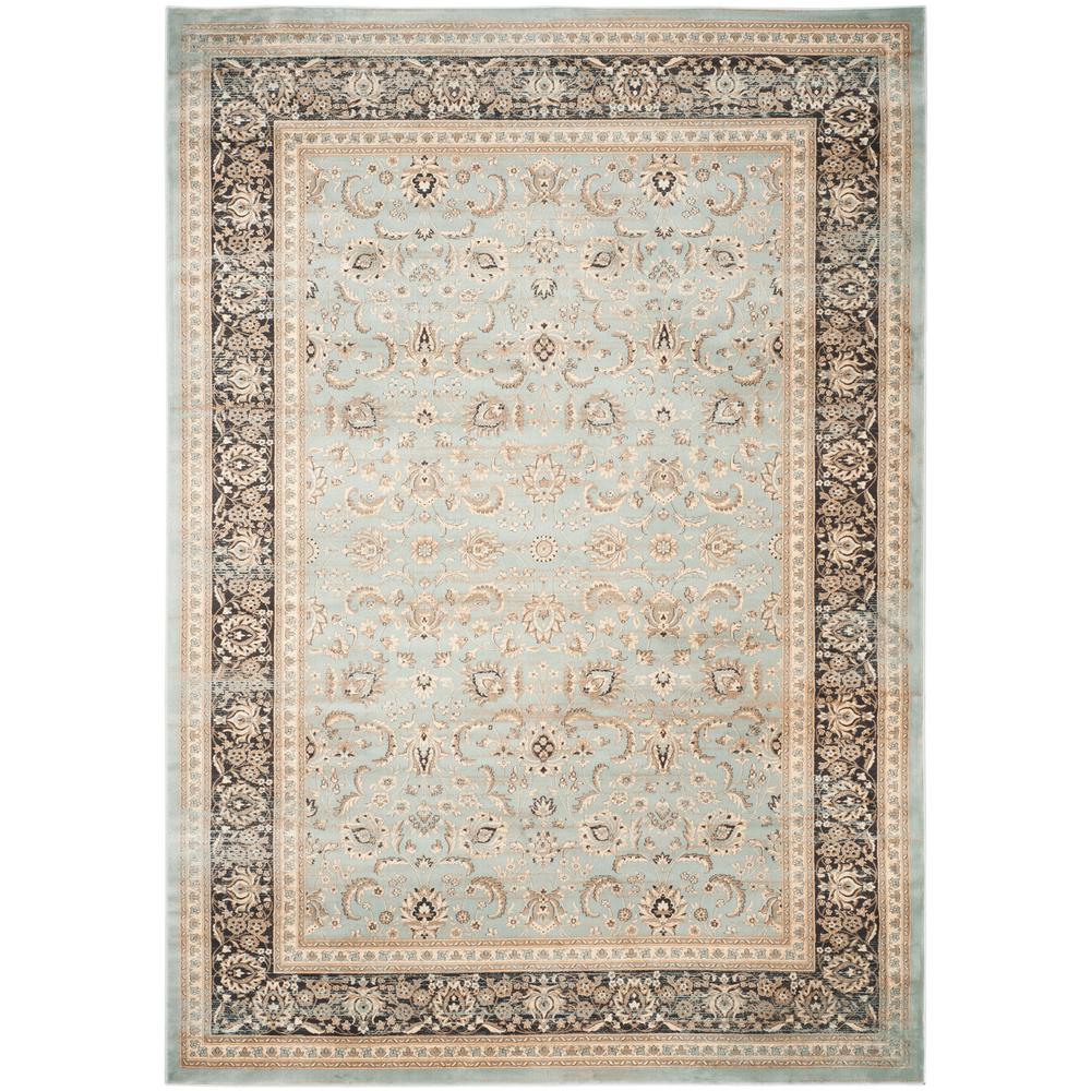 Safavieh Vintage Light Blue/Black 9 ft