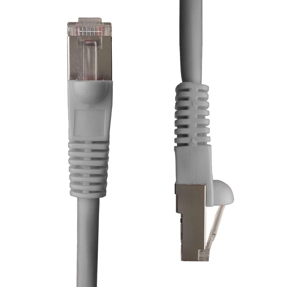 NTW 100 ft. Cat5e Snagless Shielded (STP) Network Patch ... cat5e wiring jack from home depot 