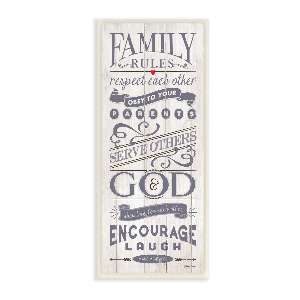 The Stupell Home Decor Collection Marriage Rules Laugh and Love Wall Plaque Art 7 x 17 Multicolor Stupell Industries fwp-157/_wd/_7x17