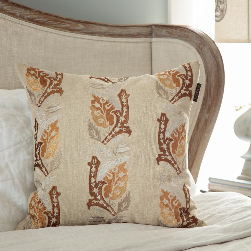 Bombay Sari Toss PillowEF22P04A8 The Home Depot