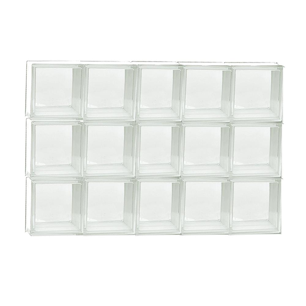 Clearly Secure 36.75 in. x 23.25 in. x 3.125 in. Frameless Non-Vented ...