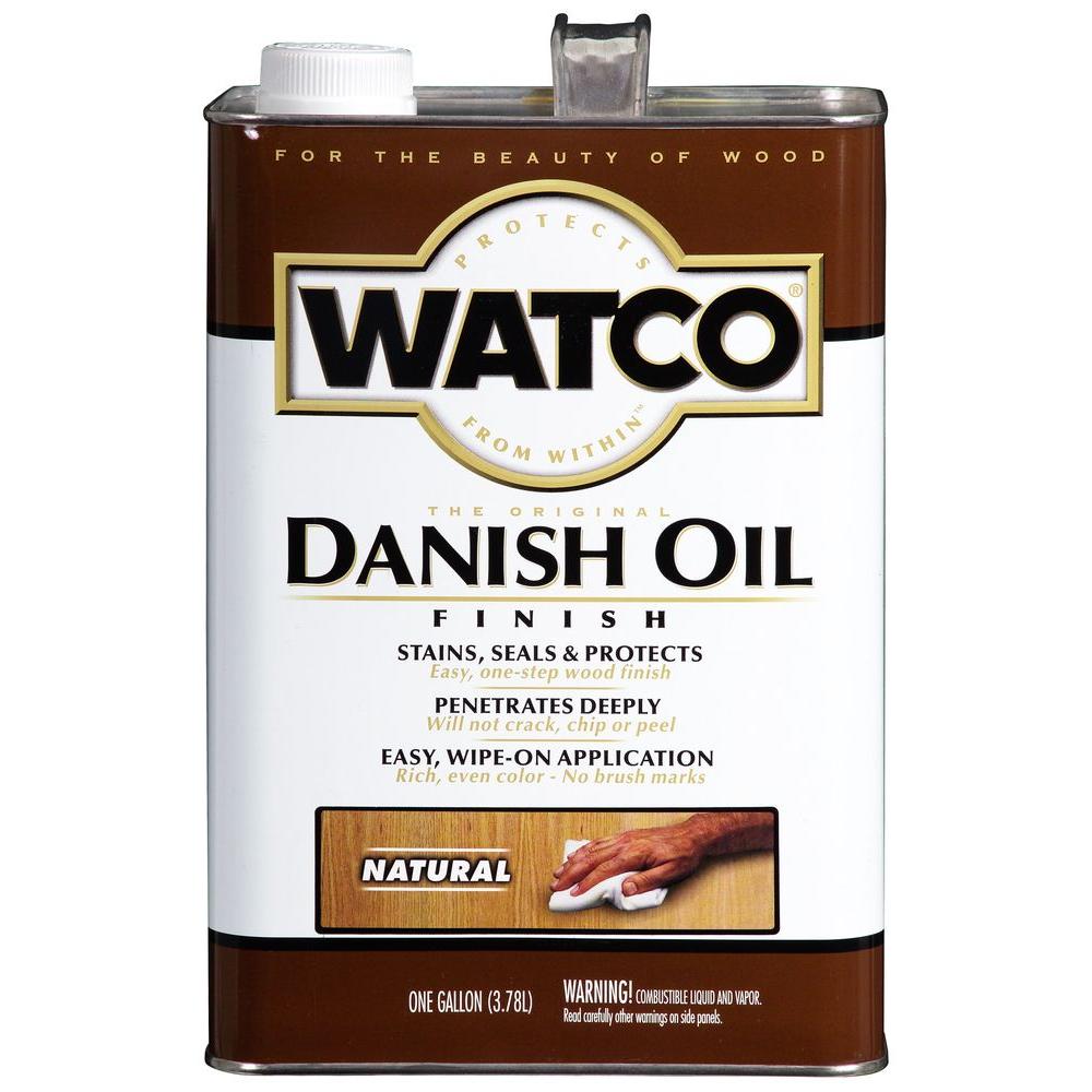 Watco 1 gal. Natural Danish Oil65731 The Home Depot