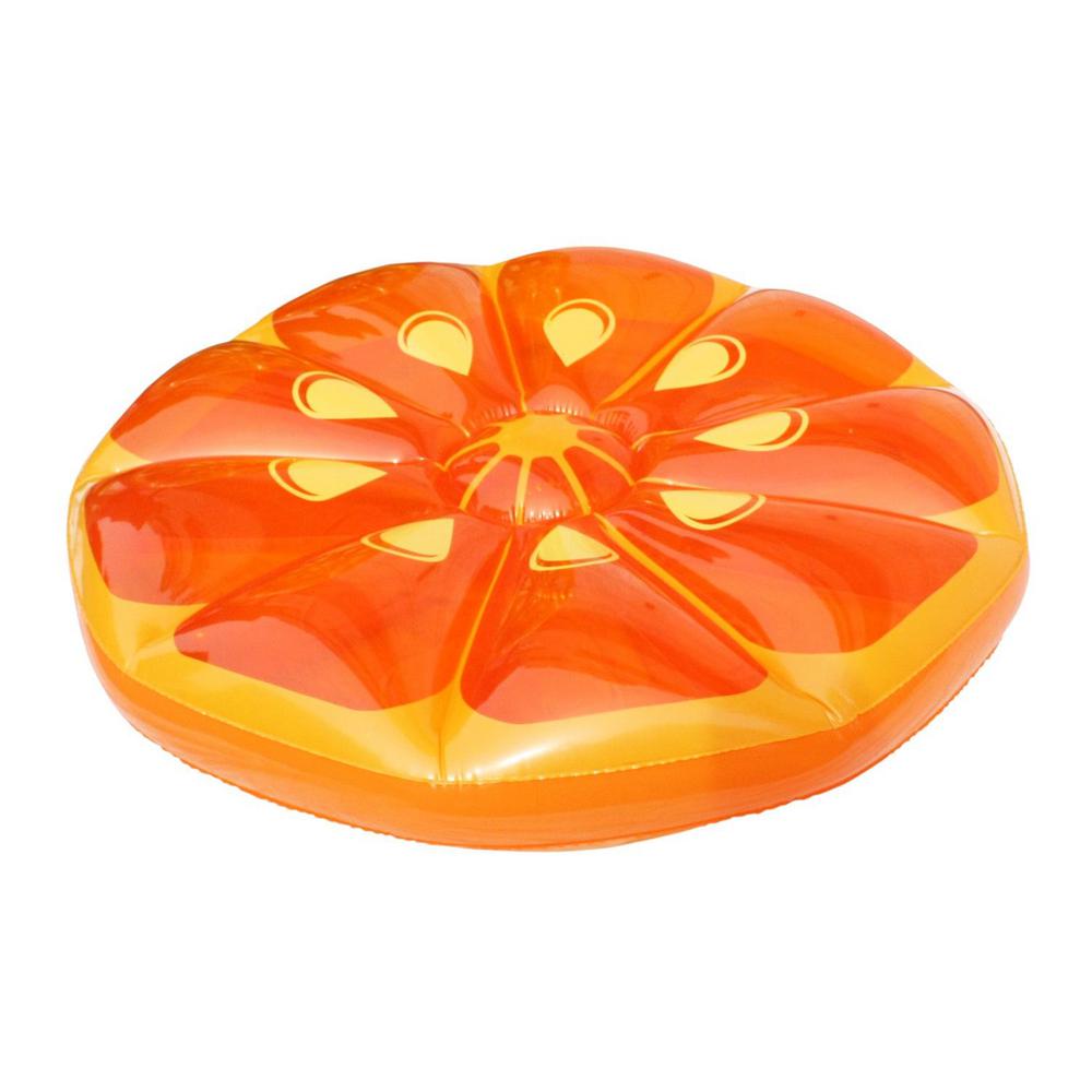 orange pool float