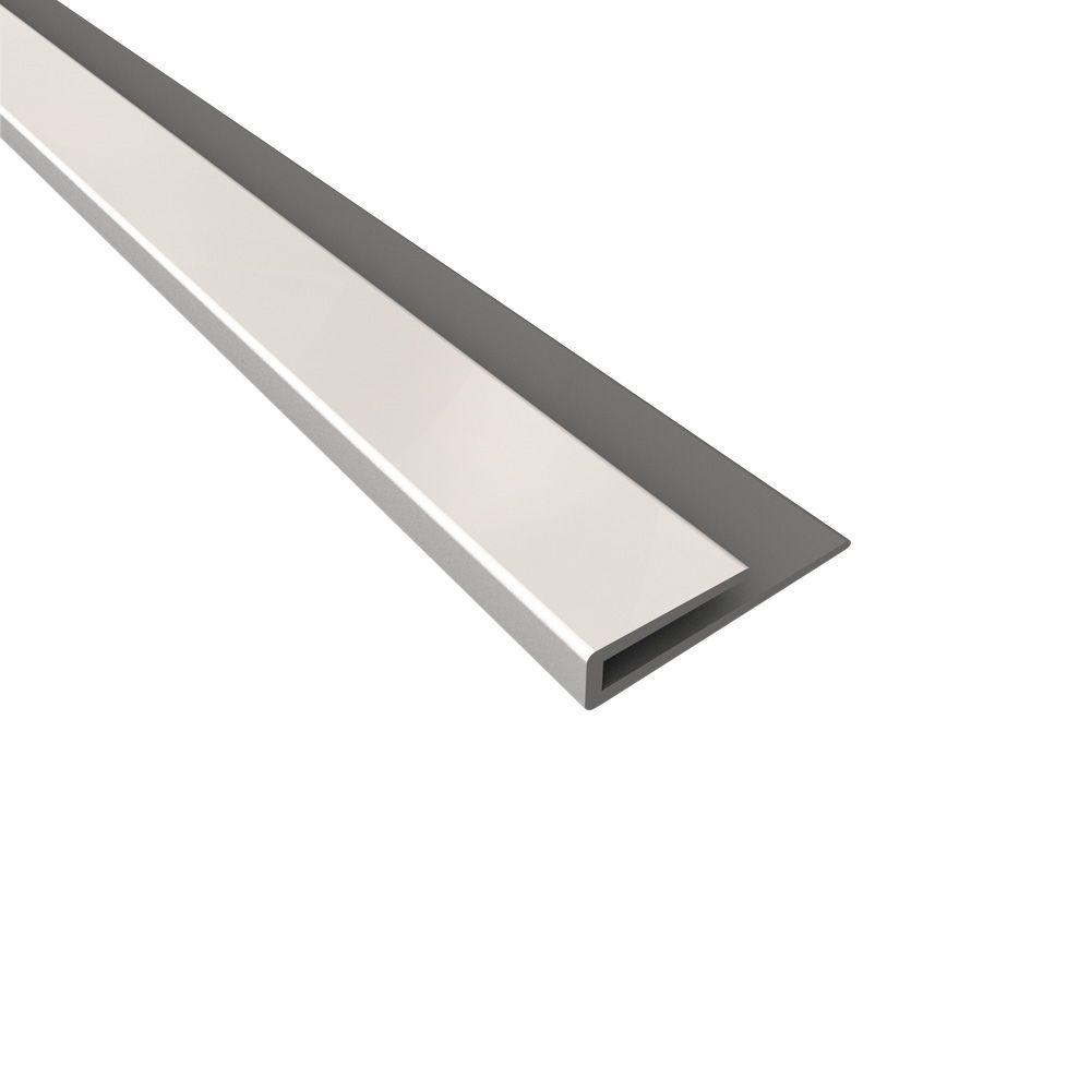 Fasade 4 ft. Large Profile JTrim in Gloss White17600 The Home Depot