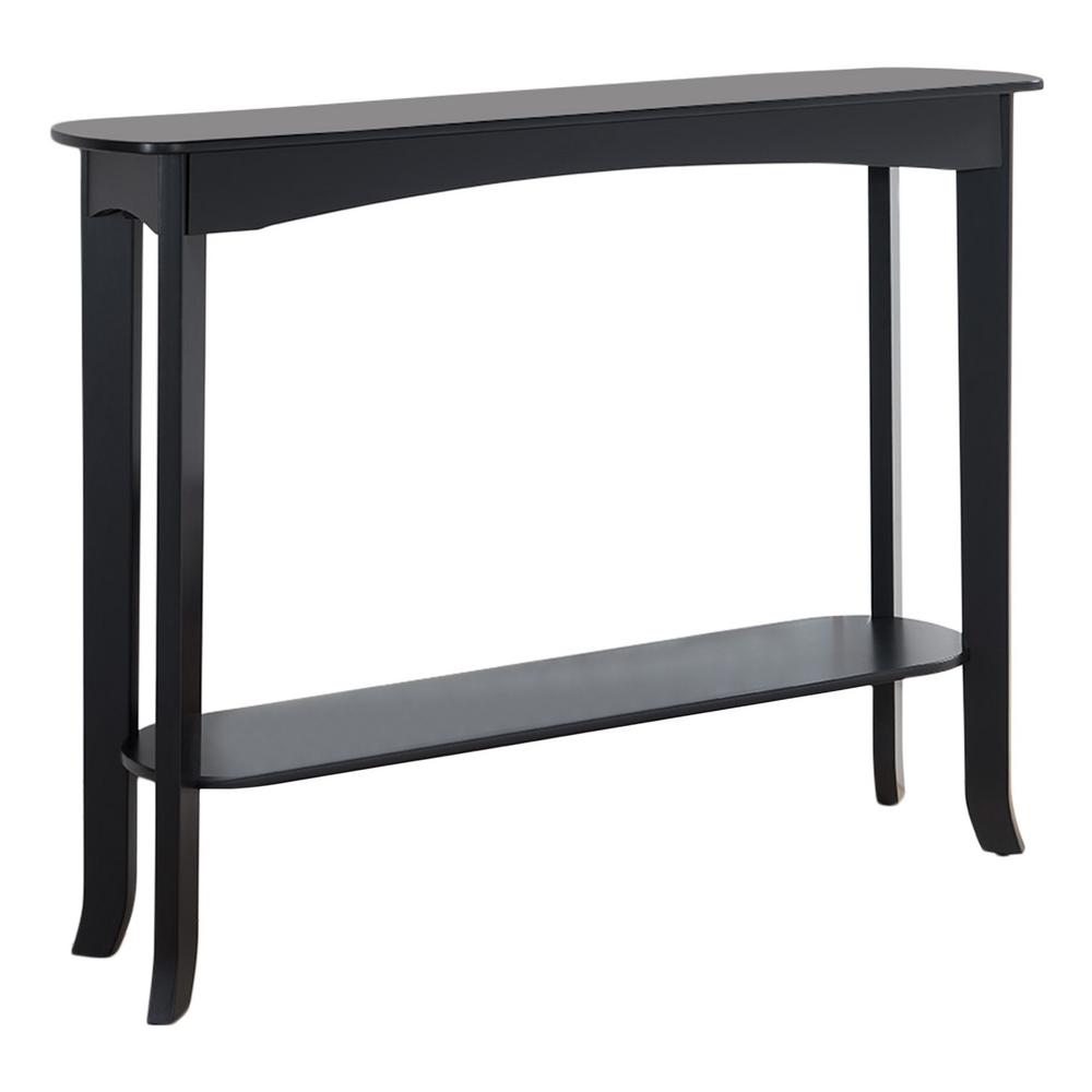 Inroom Designs Espresso Entryway Console Table 2821c The Home Depot