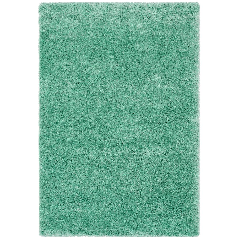 Safavieh Charlotte Shag Teal 4 ft. x 6 ft. Area RugSGC720T4 The