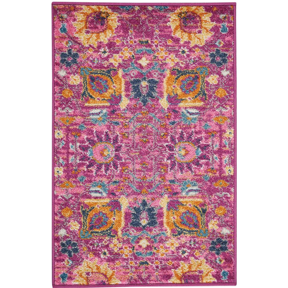 Nourison Passion Fuchsia 2 ft. x 3 ft. Area Rug389633 The Home Depot