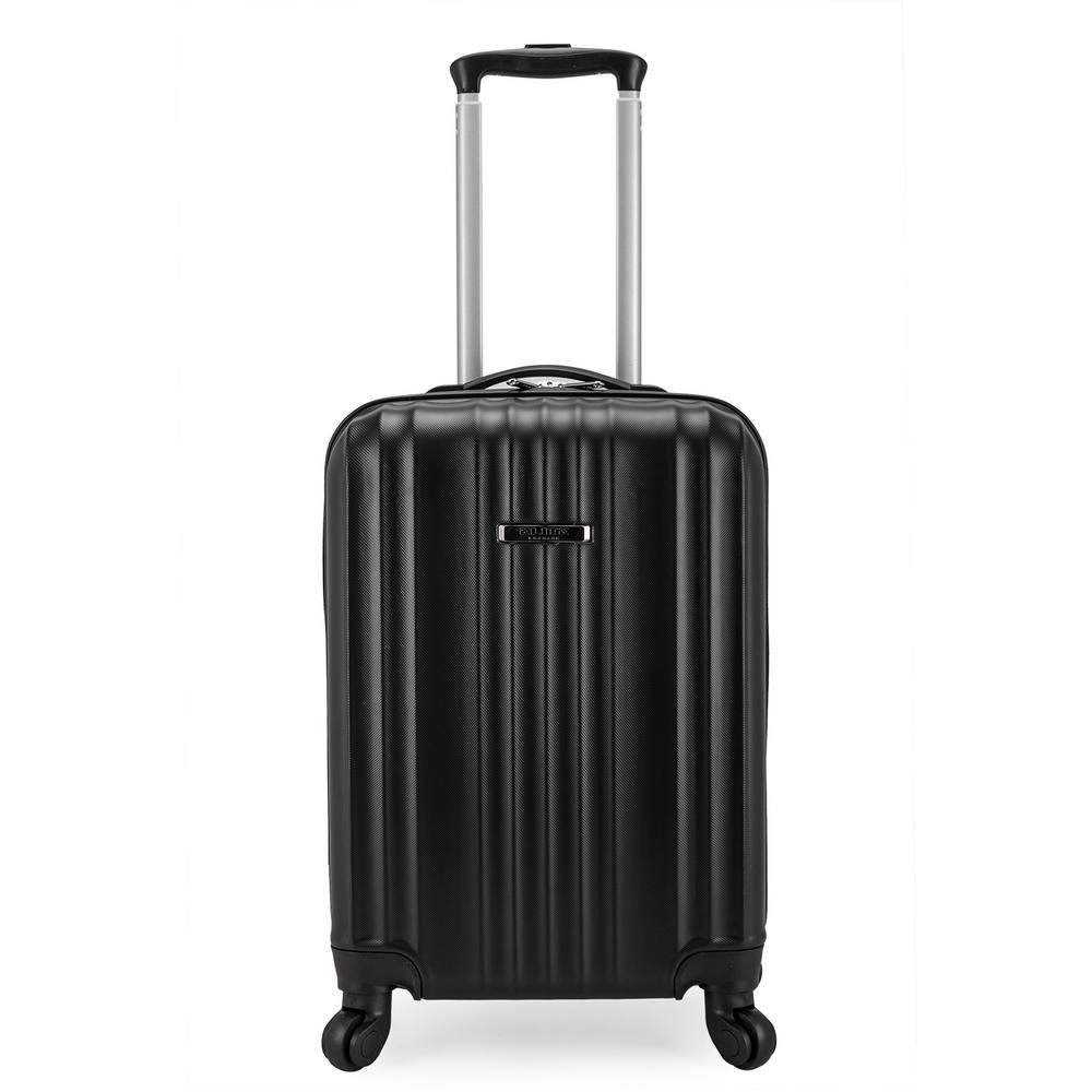 Traveler's Choice Elite Black Luggage Fullerton Hardside Carry-On ...